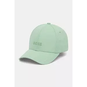 BOSS șapcă de baseball din bumbac culoarea negru, cu imprimeu, 50519889 imagine