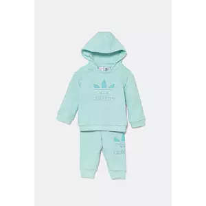 adidas Originals trening bebeluși culoarea turcoaz, JC6590 imagine