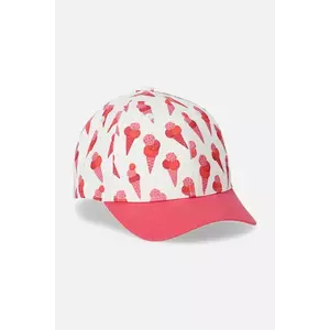 Coccodrillo șapcă culoarea alb, cu imprimeu, ACCESSORIES SUMMER GIRL imagine