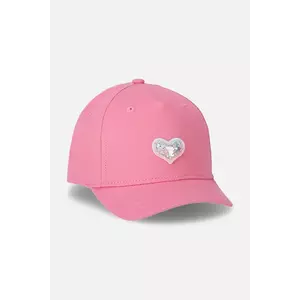 Coccodrillo șapcă culoarea violet, neted, ACCESSORIES SUMMER GIRL imagine