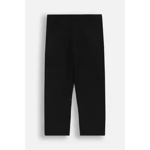 Coccodrillo leggins din bumbac culoarea negru, EVERYDAY GIRL imagine