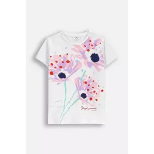 Coccodrillo tricou culoarea alb, EVERYDAY GIRL imagine