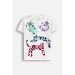 Coccodrillo tricou culoarea alb, EVERYDAY GIRL imagine