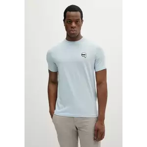 Karl Lagerfeld tricou din bumbac uni, 552224.755710 imagine