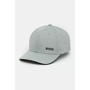 BOSS Green șapcă de baseball din bumbac culoarea verde, cu imprimeu, 50519219 imagine