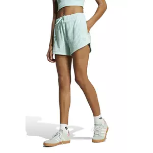 adidas Originals pantaloni scurți copii culoarea turcoaz, uni, talie reglabila, JI5798 imagine