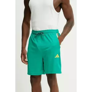 adidas pantaloni scurți Tiro culoarea verde, JC8055 imagine
