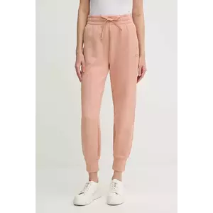 Lacoste pantaloni de trening culoarea negru, neted, XF0343 imagine