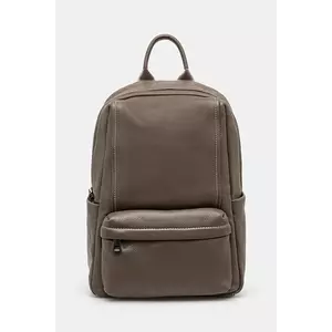 Answear Lab ghiozdan de piele femei, culoarea bej, mic, neted imagine