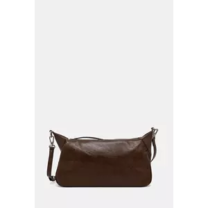 Answear Lab poseta de piele culoarea maro imagine