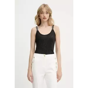 Morgan top DIDOA culoarea negru, DIDOA imagine