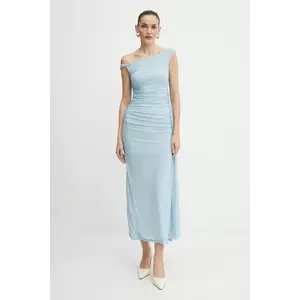Bardot rochie maxi, mulată, 59512DB imagine