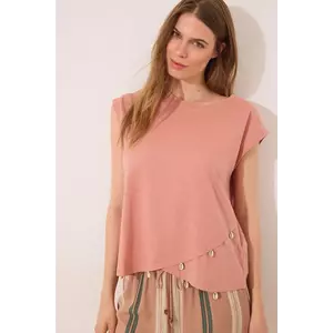 women'secret tricou din bumbac culoarea portocaliu, 3279708 imagine