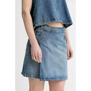 Won Hundred fustă jeans mini, drept, 3505-15155 imagine