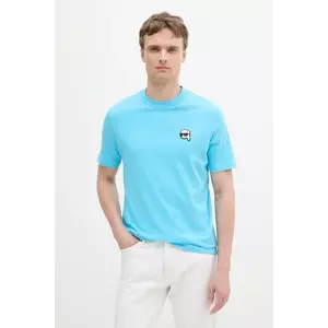 Karl Lagerfeld tricou din bumbac uni, 552224.755710 imagine