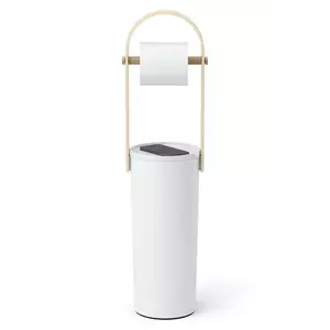 Umbra suport pentru hârtie igienică culoarea alb imagine