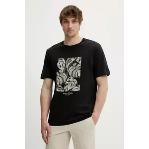 Marc O'Polo tricou culoarea negru, cu imprimeu, 524201251246 imagine
