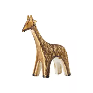 Bloomingville figurină decorativă 15, 5 x 20, 5 x 7 cm culoarea maro imagine