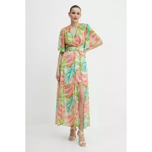 Morgan rochie RCARI.F culoarea verde, maxi, evazată, RCARI.F imagine