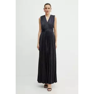 Morgan rochie REINE1 culoarea bleumarin, maxi, evazată, REINE1 imagine