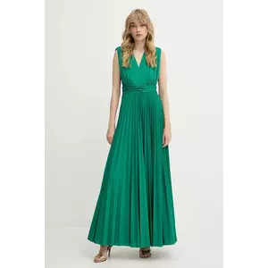 Morgan rochie REINE1 culoarea verde, maxi, evazată, REINE1 imagine