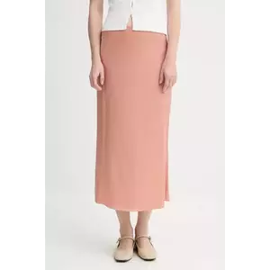 Marc O'Polo fustă culoarea portocaliu, midi, drept, 503085420041 imagine