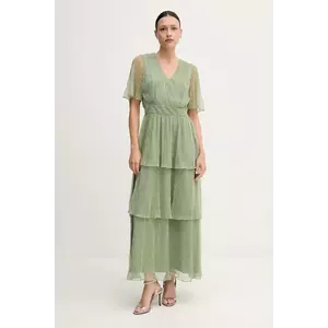 OUI rochie culoarea verde, maxi, dreaptă, 93061 imagine