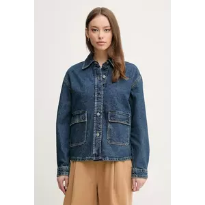 United Colors of Benetton geacă de blugi din bumbac de tranzitie, 296XDN07R imagine