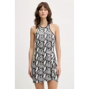 IRO rochie culoarea negru, mini, mulată, WM33ALLANY imagine