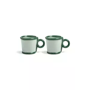 &k amsterdam set căni 100 ml 2-pack culoarea verde imagine