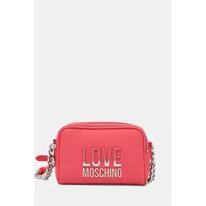 Love Moschino geantă culoarea roz, JC4255PP0MKD0615 imagine