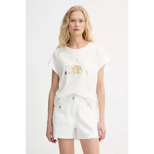 Morgan tricou culoarea alb, DSUNSET imagine