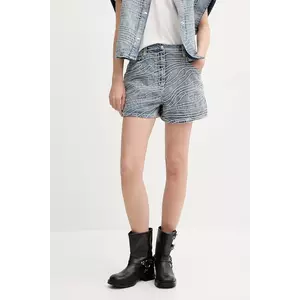 IRO pantaloni scurți din denim cu imprimeu, high waist, WM30VINY imagine