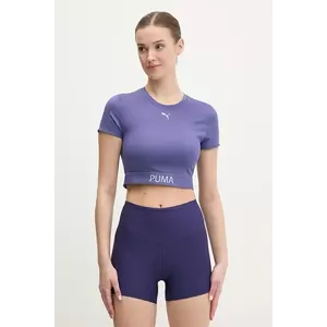 Puma tricou de antrenament Strong culoarea violet, 526805 imagine