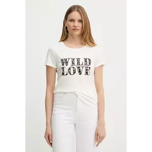 Morgan tricou DMILIE culoarea alb, DMILIE imagine