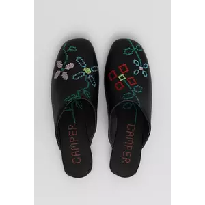 Camper slapi de piele TWS culoarea negru, K201750-001 imagine