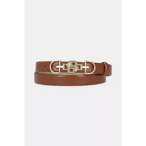BOSS curea de piele culoarea maro, 50548623 imagine