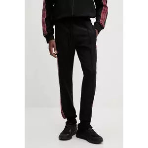adidas Originals pantaloni de trening Manchester United culoarea negru, cu imprimeu, JF0359 imagine