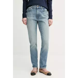 Sisley jeans medium waist, 4IM7LE047 imagine