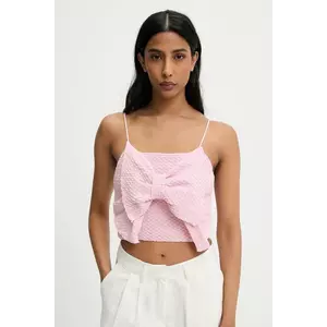 Answear Lab bluză femei, culoarea roz, uni imagine