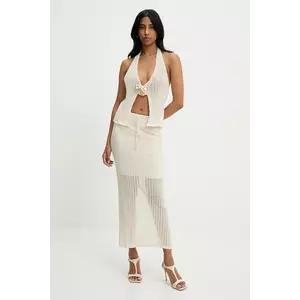 Answear Lab compleu culoarea bej imagine