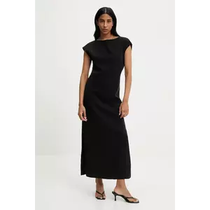 Answear Lab rochie culoarea negru, maxi, mulată imagine