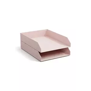 Bigso Box of Sweden organizer pentru documente 2-pack culoarea roz imagine