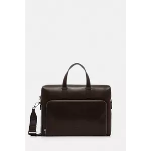 Paul Smith geantă pentru laptop din piele culoarea maro, M1A-8082-PSOFTL imagine