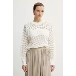 BOSS Orange pulover culoarea bej, light, 50510202 imagine