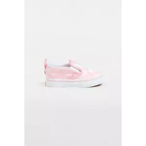 Vans teniși copii Slip-On V culoarea roz, VN000D0TY3K1 imagine