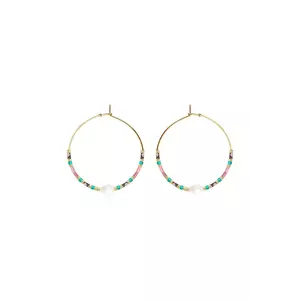 Lilou cercei placați cu aur 252/35/KOL/MIXKAM/MIXCOL/PEB/PO imagine