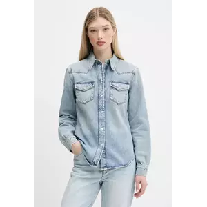 Tommy Jeans cămașă jeans cu guler clasic, regular, DW0DW21416 imagine