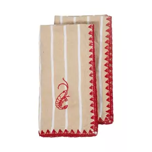 Byon prosop de bucătărie 50x70 cm 2-pack culoarea bej imagine