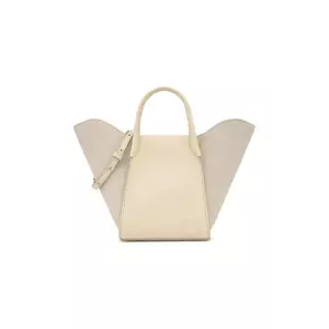 Tous poșetă de piele TULIP culoarea bej, 2002301501 imagine